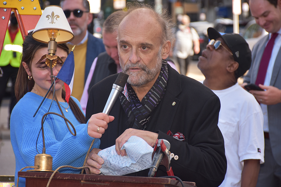 Jean Robert De Cavel Way Honorary Secondary Street Dedication